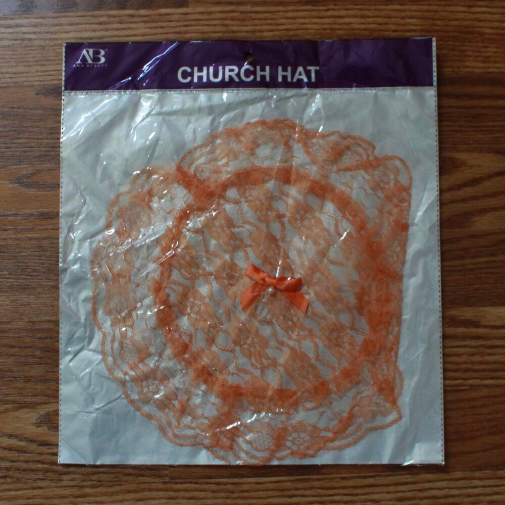 Ana Beauty Lace Accent Church Hat/Hair Accessory